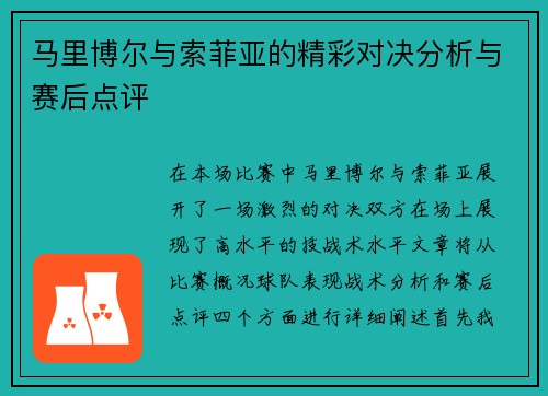 马里博尔与索菲亚的精彩对决分析与赛后点评
